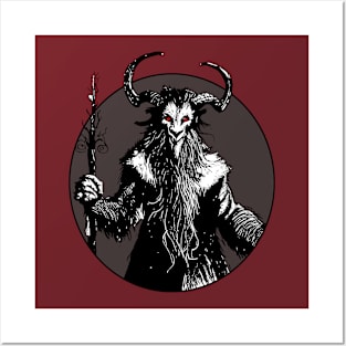 Krampus Posters and Art